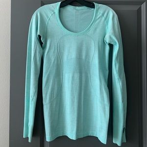 Lululemon Mint Green Long Sleeve